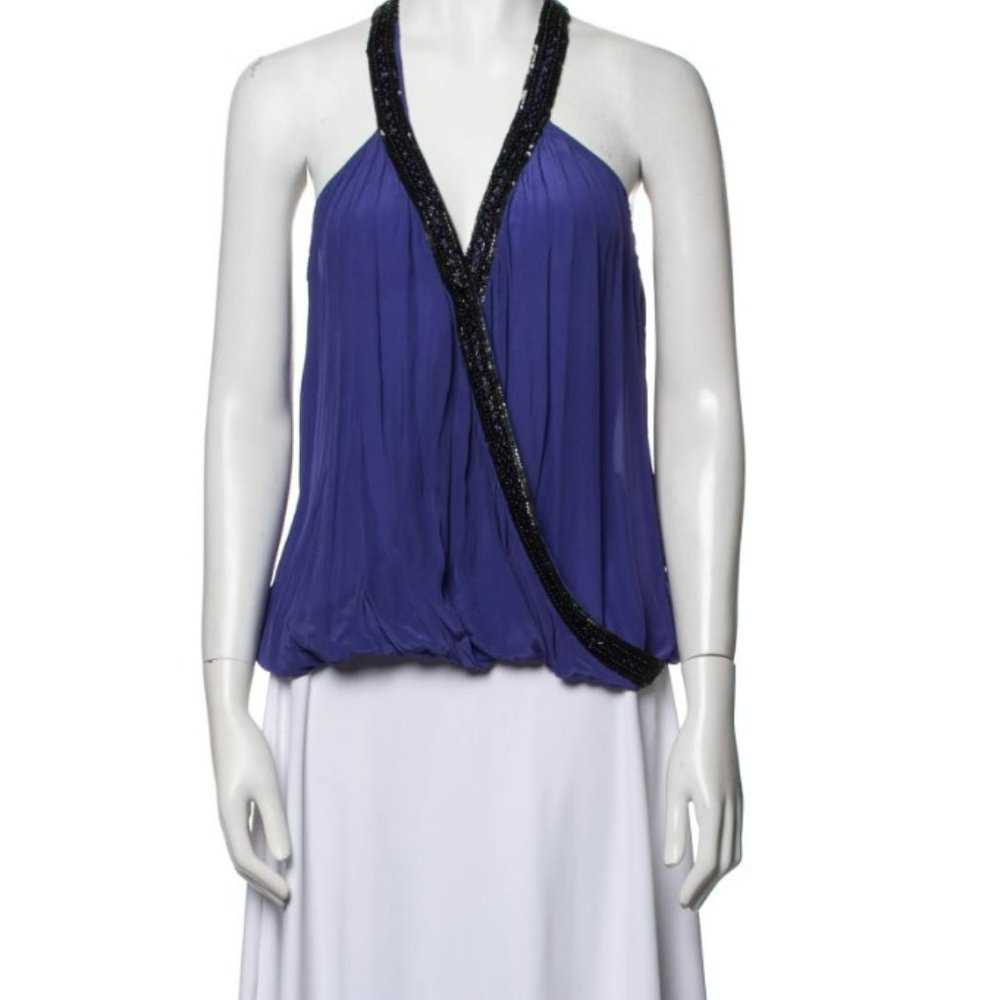 Parker Embellished Wrap Top